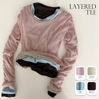 Sheer Long Sleeve Tee