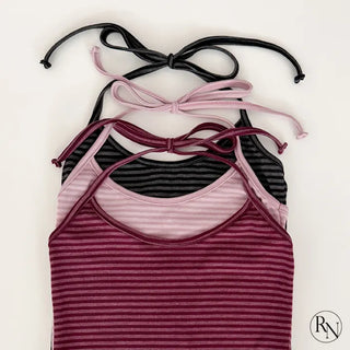 Striped Sleeveless Top
