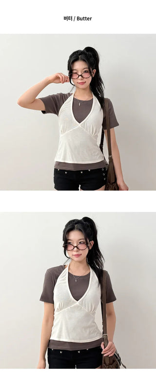 Halter Sleeveless Top