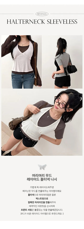 Halter Sleeveless Top