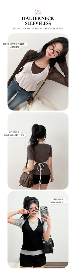 Halter Sleeveless Top