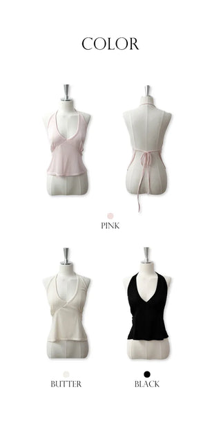 Halter Sleeveless Top