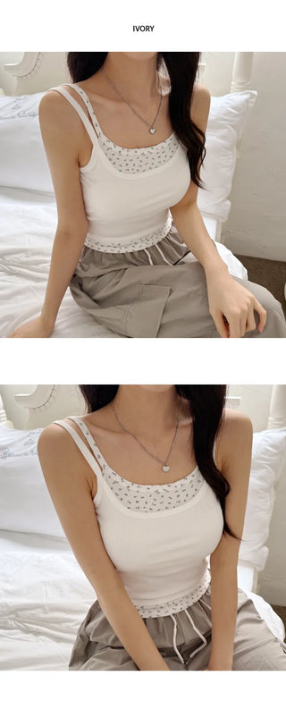 Floral Layered Tank