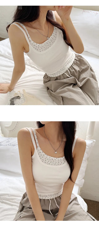 Floral Layered Tank