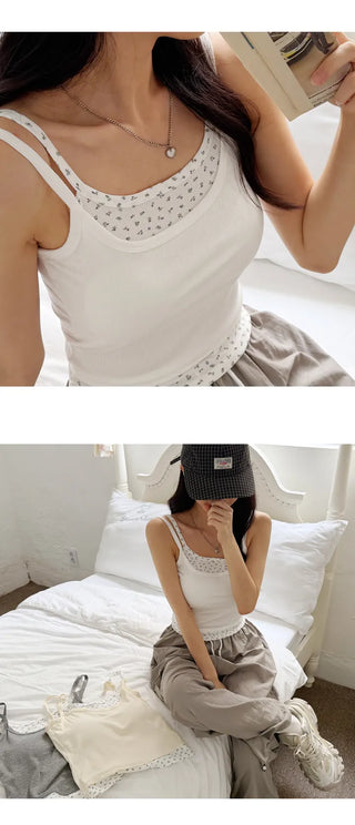 Floral Layered Tank