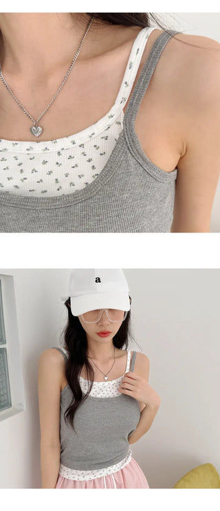 Floral Layered Tank