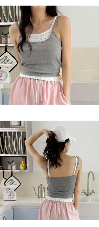 Floral Layered Tank