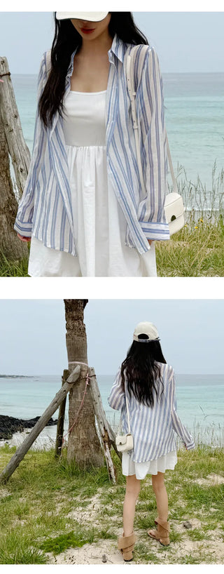 Striped Long Sleeve Shirt