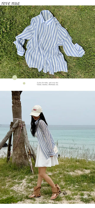 Striped Long Sleeve Shirt