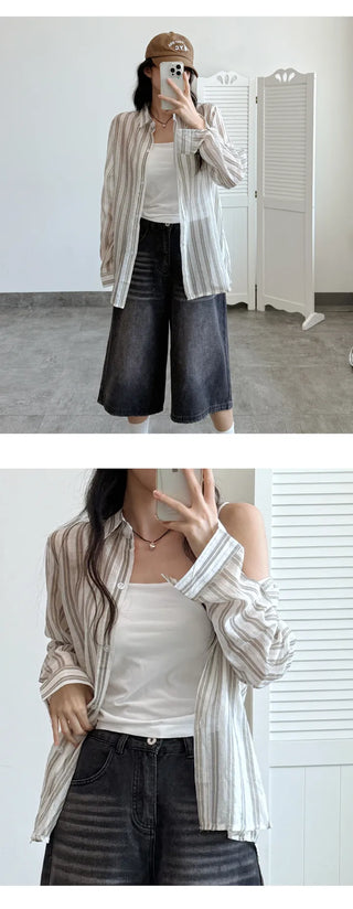 Striped Long Sleeve Shirt