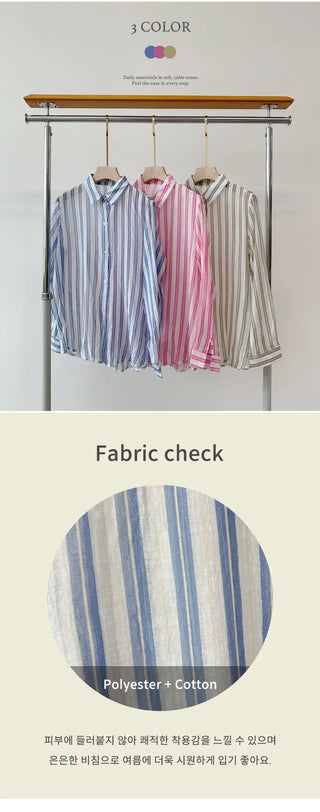 Striped Long Sleeve Shirt