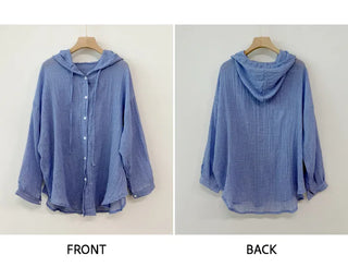 Sheer Hooded Windbreaker