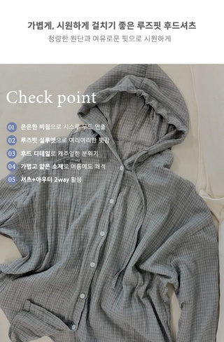 Sheer Hooded Windbreaker