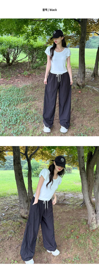 Wide Training Pants