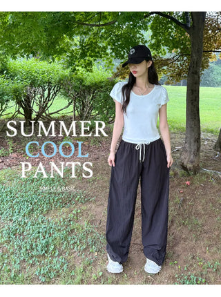 Wide Training Pants