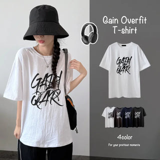 Lettering Boxy Tee