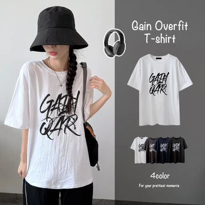 Lettering Boxy Tee