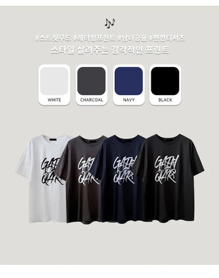 Lettering Boxy Tee