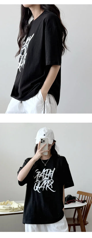 Lettering Boxy Tee