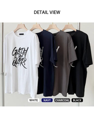 Lettering Boxy Tee