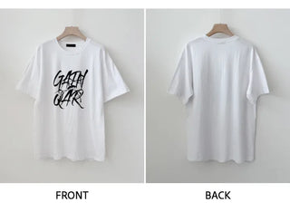 Lettering Boxy Tee
