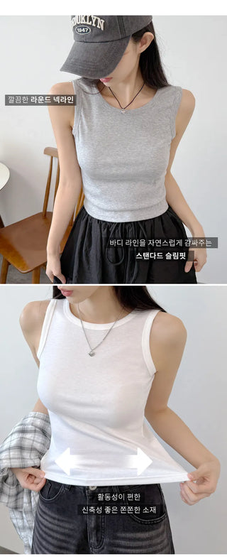Ribbed Tank Top