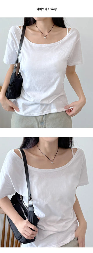 Off Shoulder Tee
