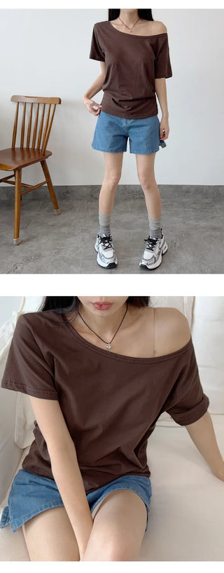 Off Shoulder Tee