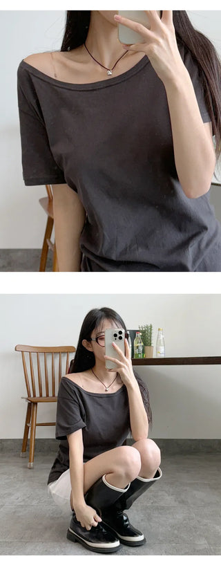 Off Shoulder Tee