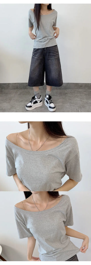 Off Shoulder Tee