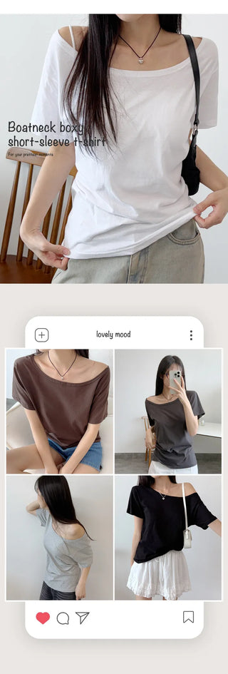 Off Shoulder Tee