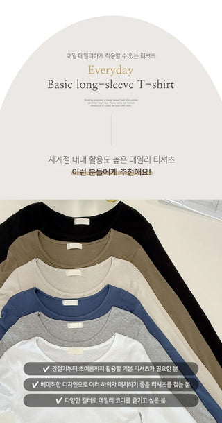 Basic Long Sleeve Tee