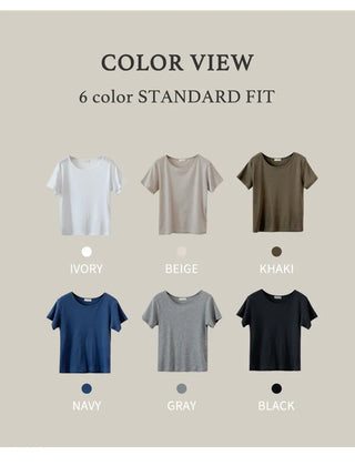 Slim Fit Cotton Tee