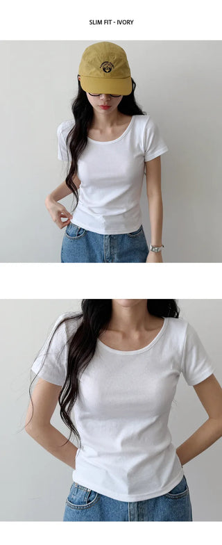 Slim Fit Cotton Tee