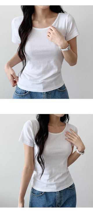 Slim Fit Cotton Tee