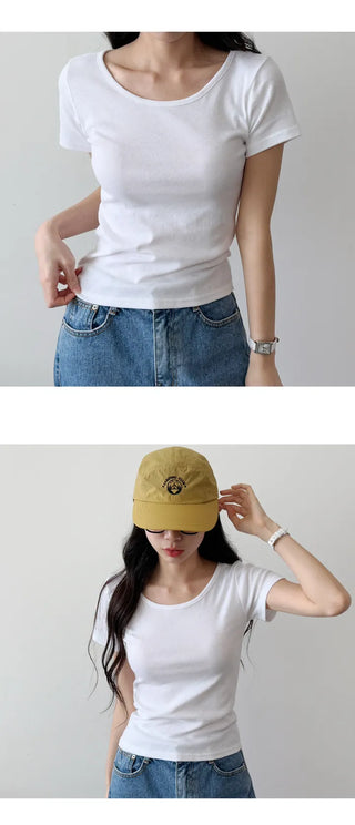 Slim Fit Cotton Tee