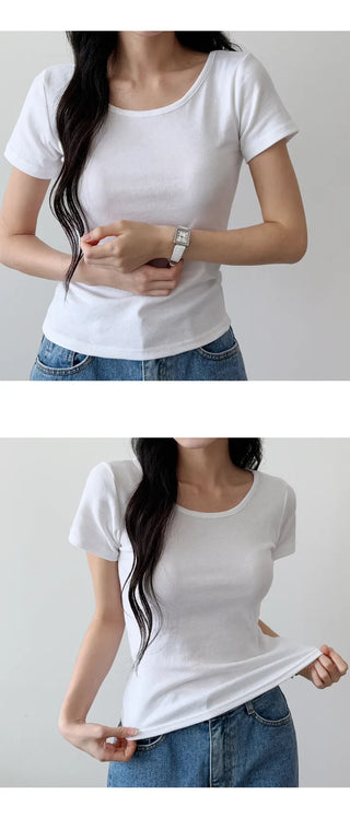 Slim Fit Cotton Tee