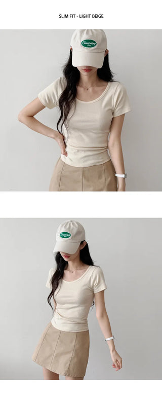 Slim Fit Cotton Tee