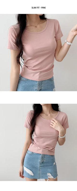 Slim Fit Cotton Tee