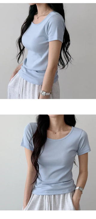 Slim Fit Cotton Tee