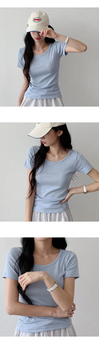 Slim Fit Cotton Tee