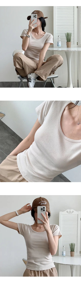 Slim Fit Cotton Tee