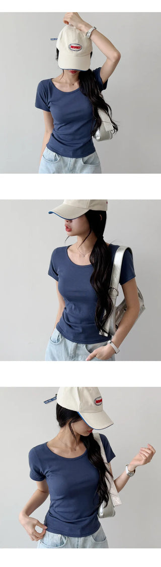 Slim Fit Cotton Tee