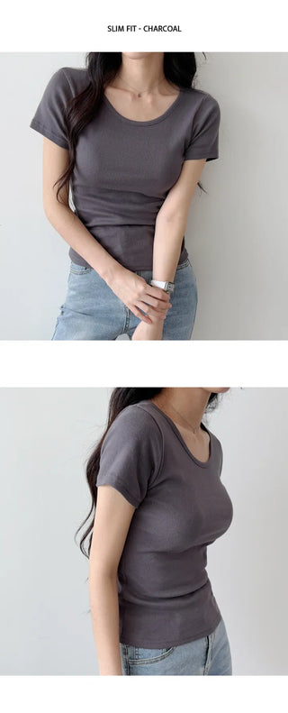 Slim Fit Cotton Tee