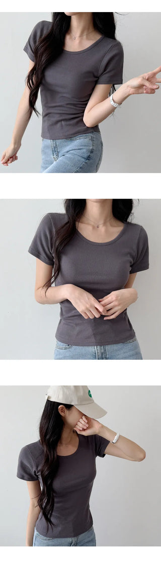 Slim Fit Cotton Tee