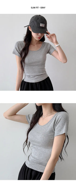 Slim Fit Cotton Tee