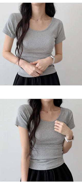 Slim Fit Cotton Tee