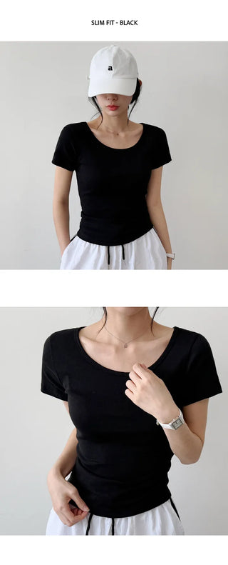 Slim Fit Cotton Tee