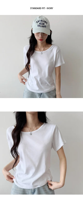 Slim Fit Cotton Tee
