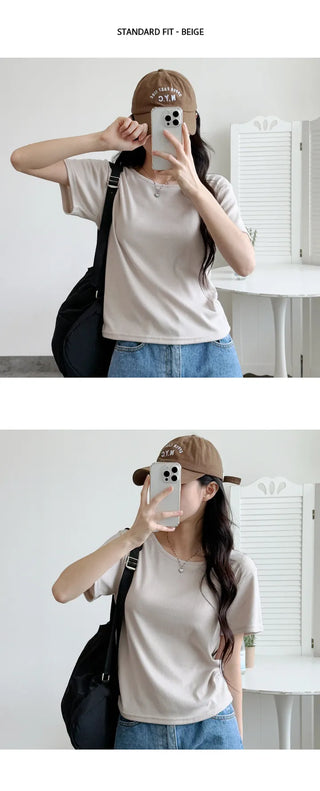 Slim Fit Cotton Tee